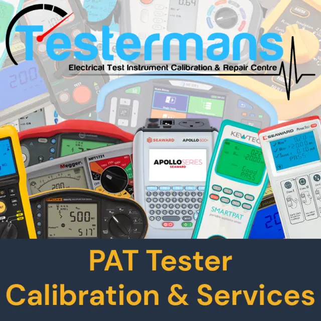 Calibration/Service for SEAWARD PAT TESTERS, all models, top rated service