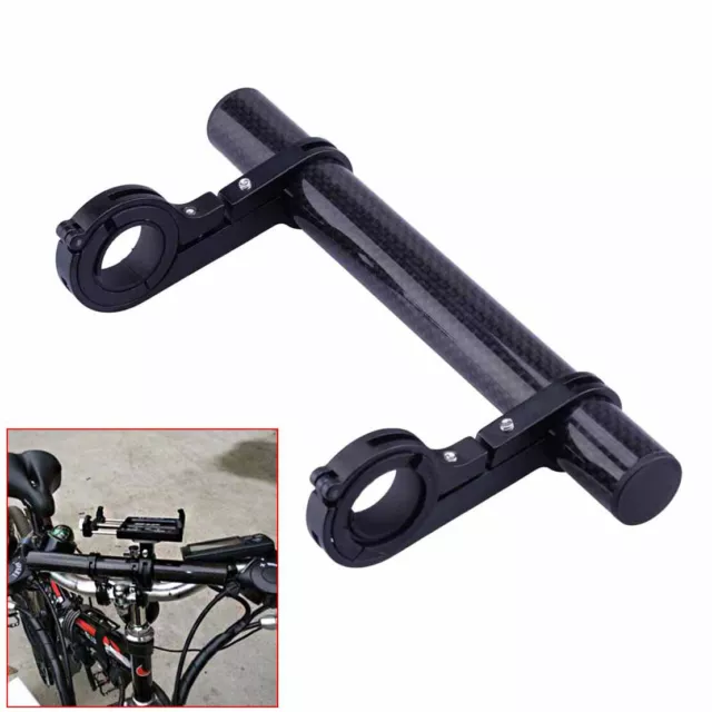 Mountain Bike Bicycle Phone Mount MTB Handlebar Extender Bracket Light Holder rt