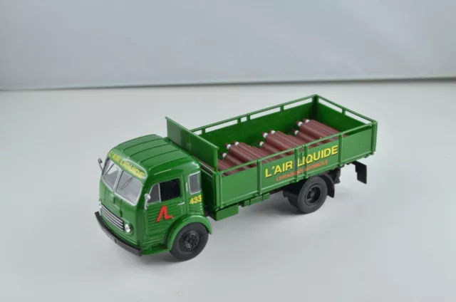 CAMIONS D'AUTREFOIS. 1/43° N°91 SIMCA Cargo (1955-1960)  Air liquide