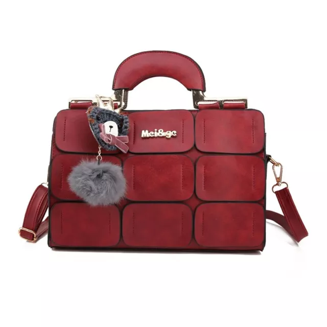 Bag Women Suture Bag  Inclined Shoulder Handbags Leather Bag M5S82396