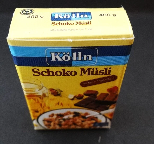 Kölln Schoko Müsli Mini Nostalgia Imballaggio Puppenstube Negozio 80er