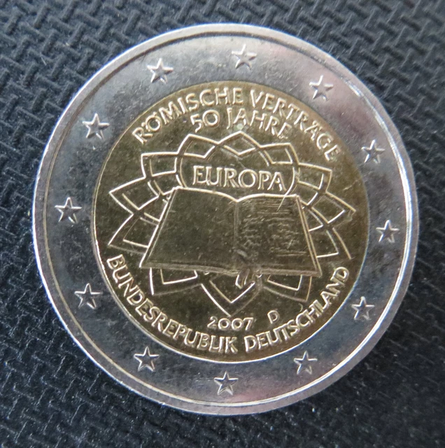 Römische Verträge 50 Jahre 2 Euro Wert