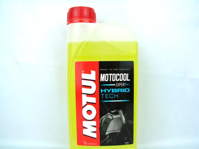 Kühlflüssigkeit 1Liter Motul Motocool Expert gelb Motorrad Kühlerschutz