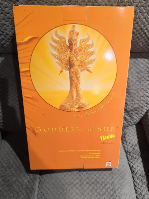 GODDESS OF THE Sun Barbie Mattel By Bob Mackie 8th in the Bob