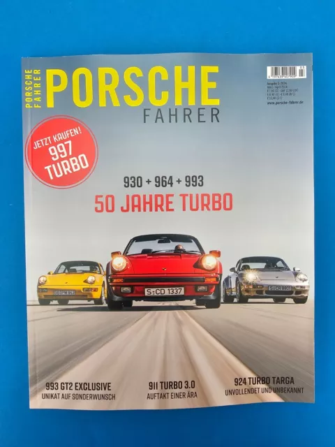 Porsche Fahrer Nr.3 ... März/April 2024 ... 50 Jahre Turbo ... NEU