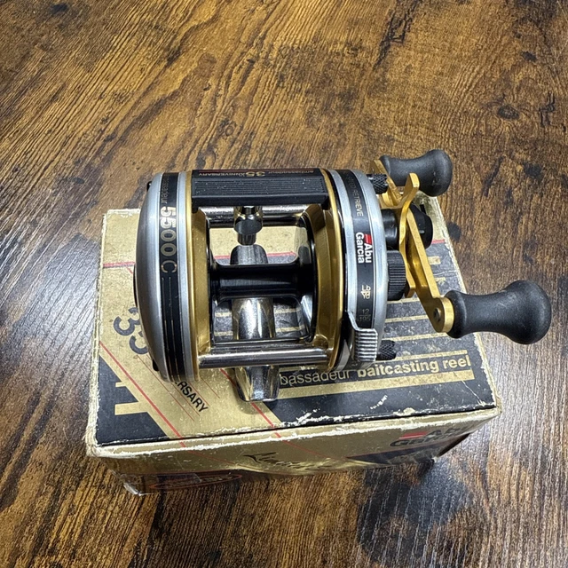 abu garcia ambassadeur 35th anniversary xlt Vintage Syncro Series Reel In Box For Sale It is over NOS - ABU GARCIA AMBASSADEUR