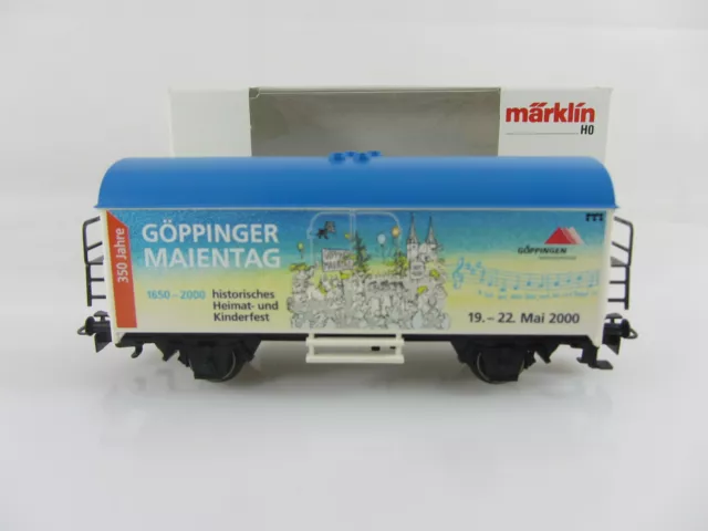Märklin Basis 4415 Werbewagen Göppinger Maientag 2000, Sondermodell mit OVP