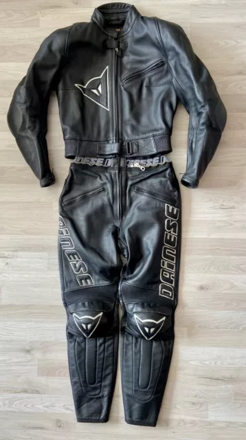 Original Damen Lederkombi Dainese Luce Gr. 46 (DE 38-40) Race Leather Suit Top!