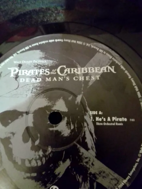 DJ Tiesto - Pirates Of The Caribbean Deadman's Chest Remixes (12 Inch Vinyl)
