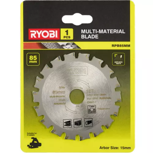 Ryobi 85mm Multi-Material Saw Blade - JAPAN BRAND