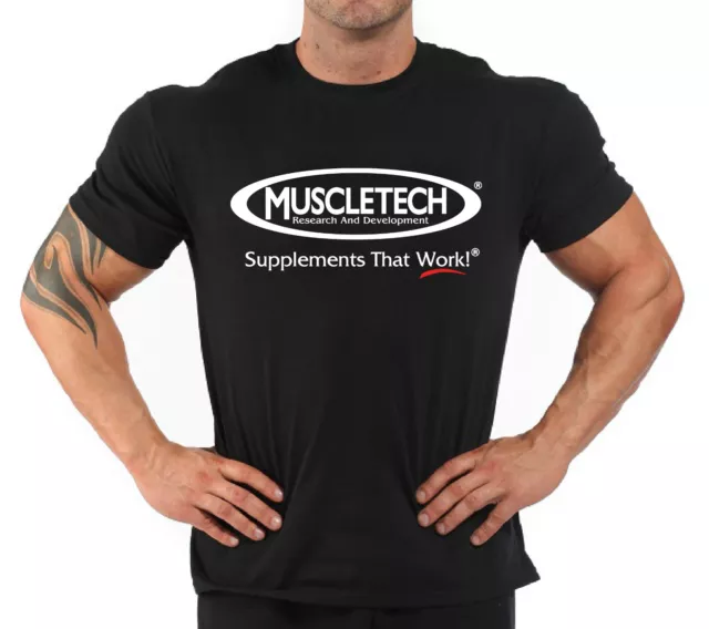 T-Shirt Bodybuilding Fitness Palestra "Muscletech..."