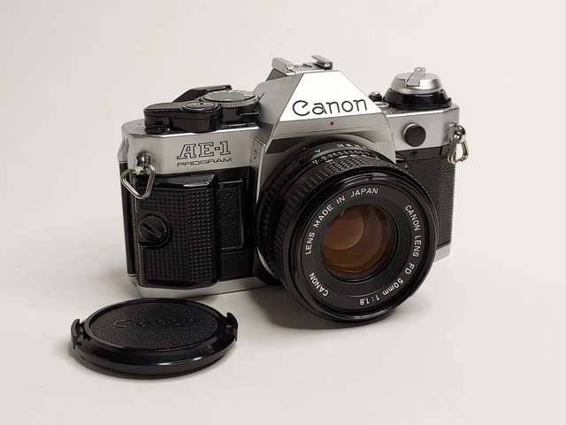 カメラ フィルムカメラ CANON キヤノン AE-1 AE-1 PROGRAM EF FD 50mm F1.8 FD 50mm 1.4 