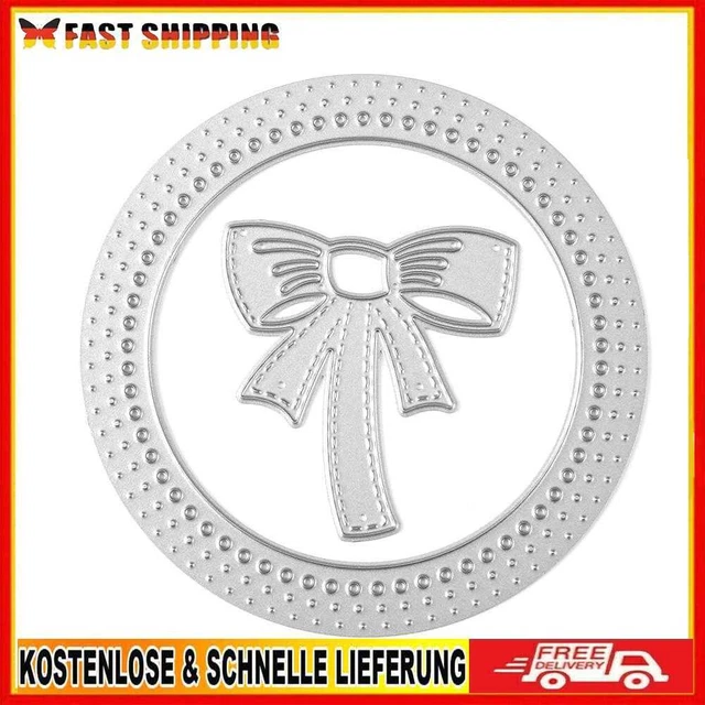 Culater Dies Stanzschablonen für Scrapbooking, selbstschneidend, Prägung, Kit in