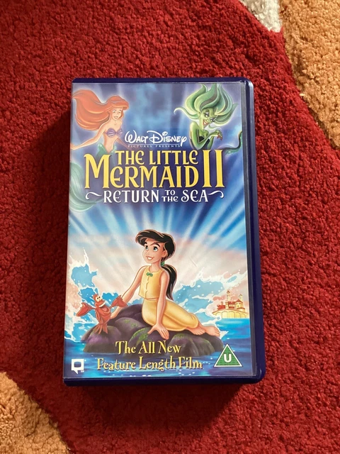DISNEY THE LITTLE Mermaid II Return To The Sea VHS Video £3.00 ...