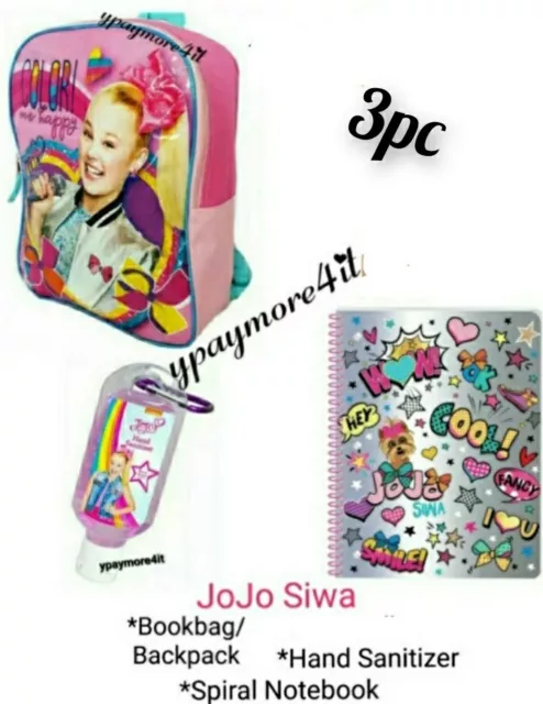 Jojo siwa molded pencil case hard shell office/school supplies great gift