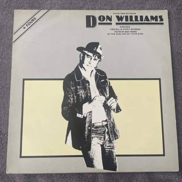 Don Williams  - Four Tracks From (Uk 1977 12" Vinyl Single) Abc Abe 12014