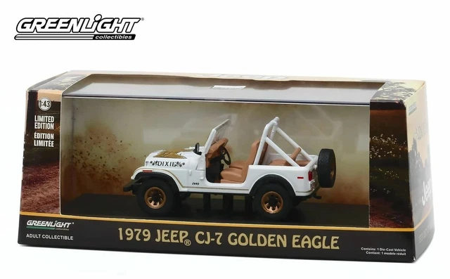 Modellino 1:18 Jeep CJ-7 Del 1979 - Dukes Of Hazzard Semaforo Verde - GreenLight Artisan Collection
