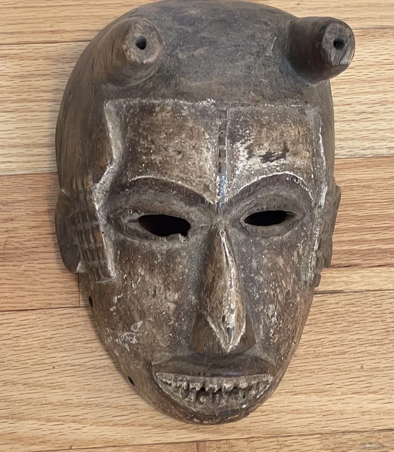 African Tribal Art Igbo Mask Wood Nigeria