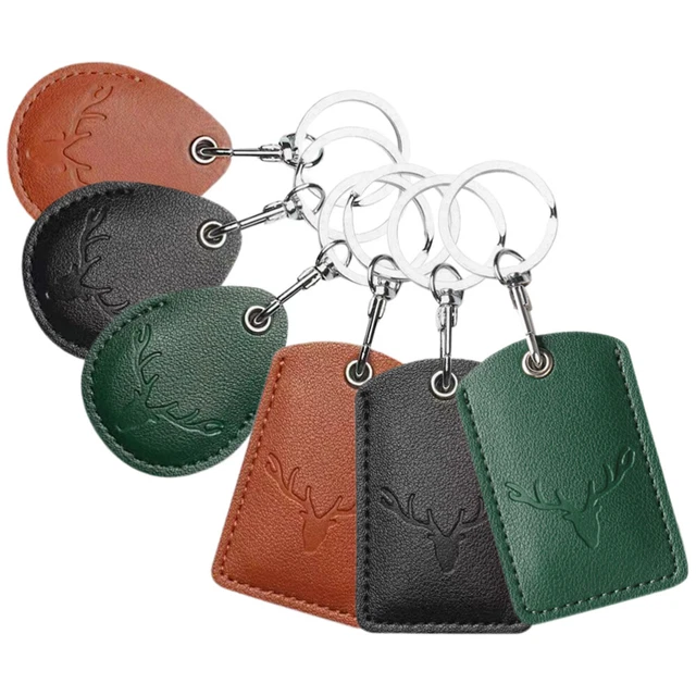 6 Pcs Kartenabdeckung Schlüsselhalter Schlüsselring Schlüsselringe