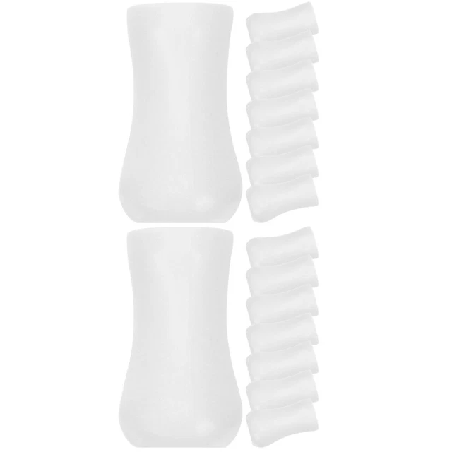 16 pz Manopole per cavo di plastica portatili piccole manopole portatili per la casa