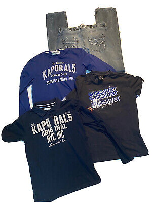 Gap LOT GARCON 14 ANS JEAN GAP QUIKSILVER  SCOTCH SHRUNK RALPH LAUREN 