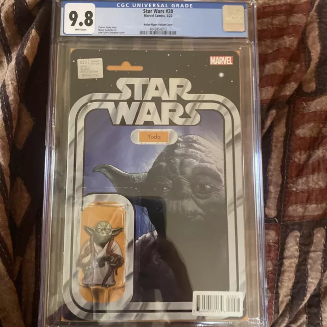 STAR WARS #20 - Yoda Action Figure Variant Cover - CGC 9.8 - Marvel (2016)