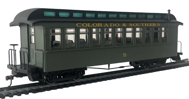 BACHMANN SPECTRUM ON30 GAUGE 26323 COLORADO & SOUTHERN OLIVE 75 COACH ...