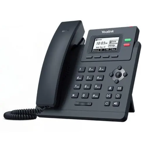 Yealink SIP-T31P T31P IP Phone, 2 VoIP Accounts. 2.3-Inch Graphical Display.
