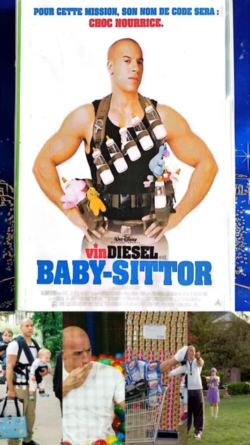 DVD BABY-SITTOR / film comédie dvd Vin Diesel /Blaspo boutique 18
