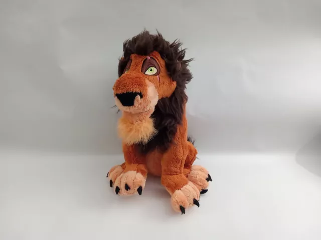 Disney Parks The Lion King - Scar Plush Animal Villian Doll 10" Stuffed Animal