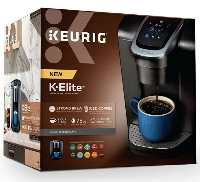 KEURIG KELITE SINGLE Serve Coffee Maker with Temperature Control