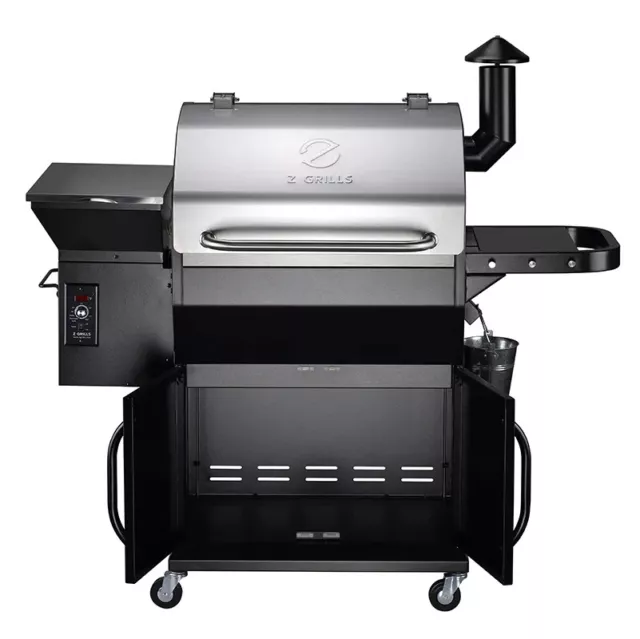 Barbacoa A Pellets Inox Z Grills 1000D3 Con Carro - Enviar Mail para Descuento