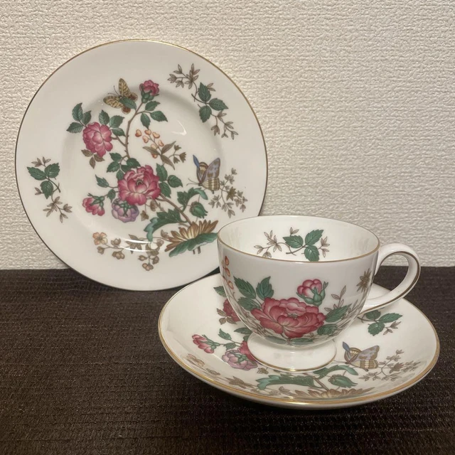 Wedgwood Charnwood Lee Cup Saucer Dessert Plate