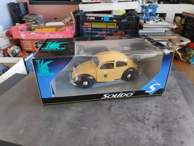 1/18 Solido Volkswagen Vw Coccinelle Cox Ptt Autriche Osterreichische Post Mib