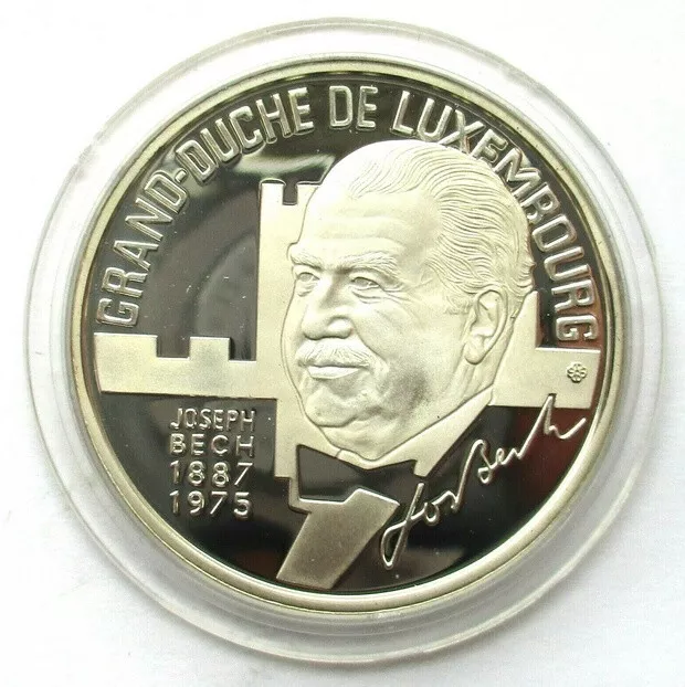 Luxembourg 25 ECU 1997 Grand Duke Adolph Polished Plate Proof