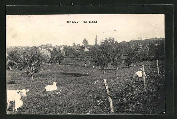 1936 CPA Onlay, le Mont