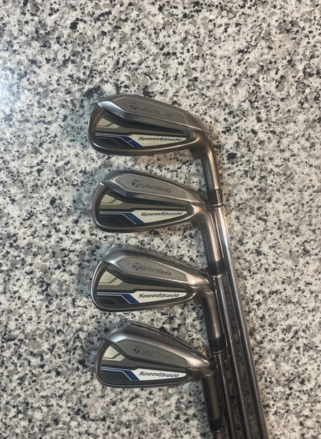 TaylorMade SpeedBlade Iron Set 6-9 R Flex Steel Shaft RH