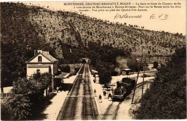 Carte Postale Ancienne - Châteaurenault (37) La Gare - Voyagée - Europe, France