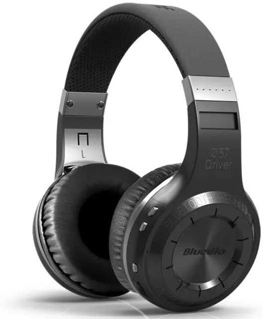 Bluedio HT Turbine Wireless Bluetooth 5.0 Stereo Headphones with Mic Black