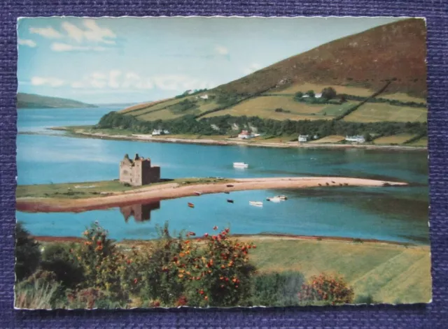 Scots Pictorial E427 Colour Isle of Arran Postcard Lochranza Unposted 1960s