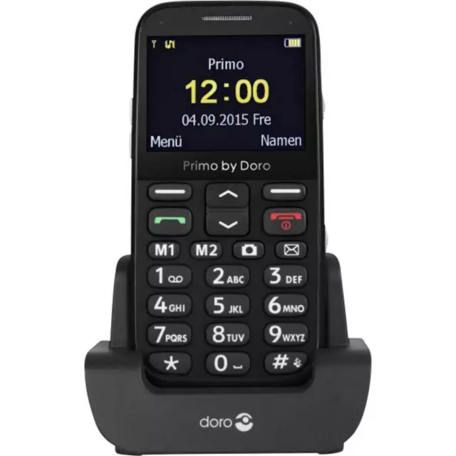 Téléphone portable seniors Doro 5860 2,4 Gris - Téléphone