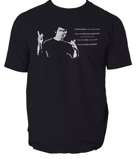 Maglietta Bruce Lee Uomo Arti Martiali MMA Boxing Enter The Dragon Quattro colori