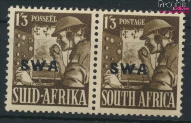 Briefmarken Namibia - Südwestafrika 1942 Mi 242-243 waagerechtes Paar post(92337