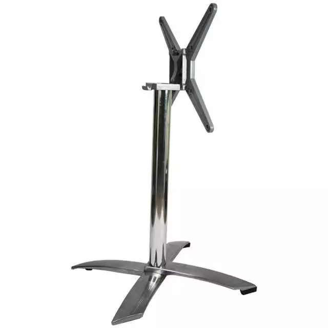 New Dining Table Legs Aluminum Folding Table Base Single Pedestal 720mm Vivi II 2