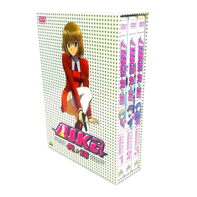 AIKA R-16: VIRGIN MISSION Special Limited Edition DVD 1 2 3 Set