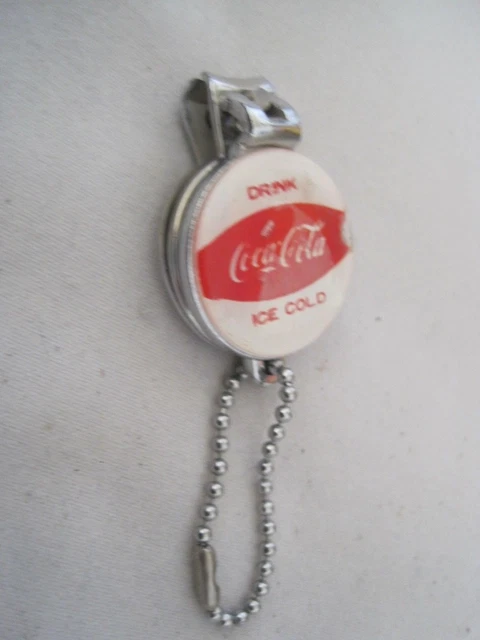 Coca Cola Clippers Key Chain Vintage