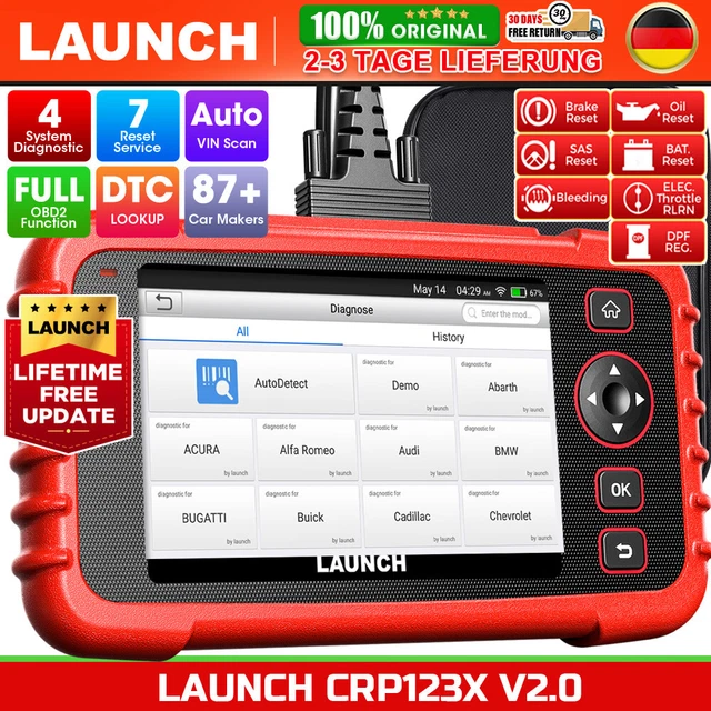 LAUNCH CRP129X OBD2 Diagnostic Tool With Reset Italy - Foto 2