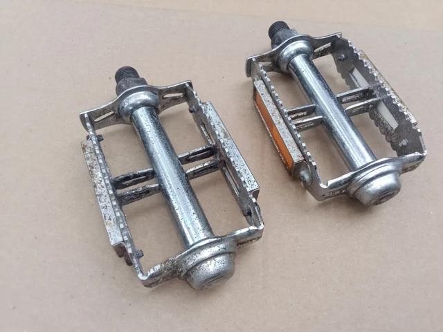 Old School BMX KKT RT-E Rat Trap Pedals 9/16  3PC 3 Piece