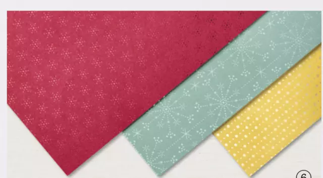 LÁMINAS FESTIVAS Especialidad Diseñador Serie Papel 6 Hojas NUEVO