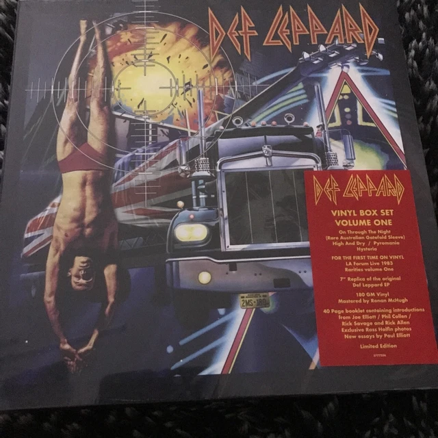 DEF LEPPARD THE Vinyl Box Set Volume ONE 6 LP +1 Single Collection